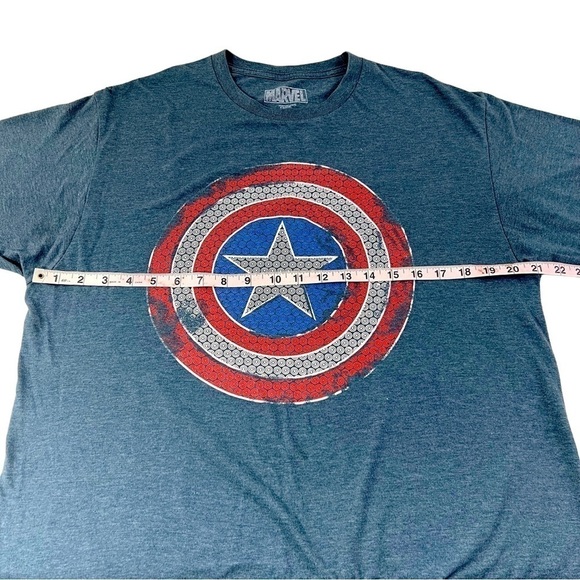 MEN’S captain america t-Shirt - Picture 5 of 6
